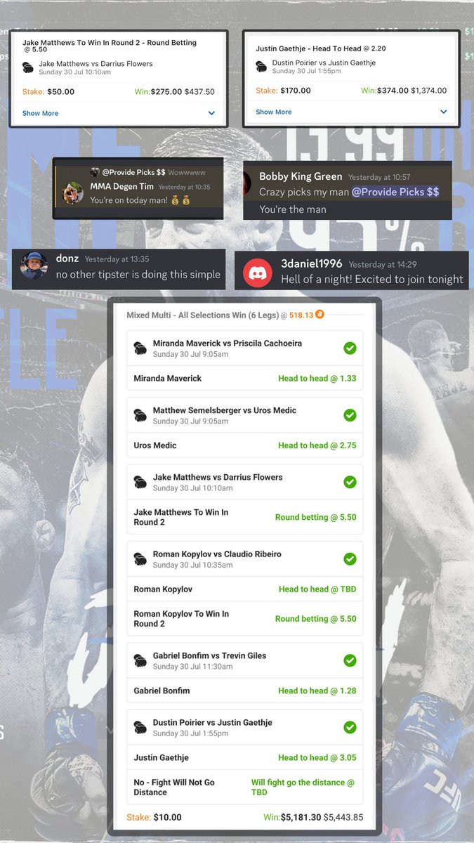 Provide Picks tweet media