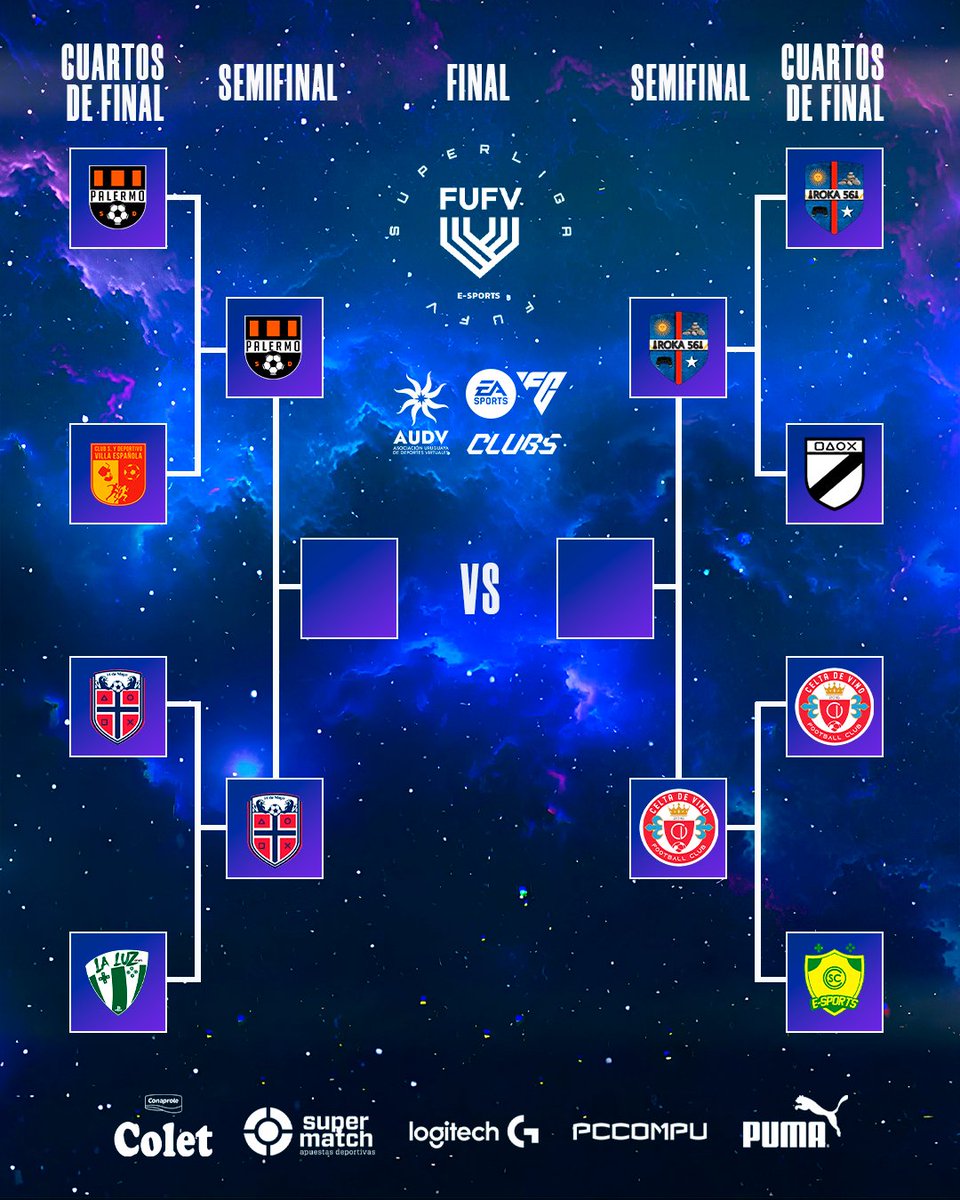 Los 4⃣ mejores equipos de la temporada y solo uno va a ser el campeón🏆 en #SuperligaFUFV T-29