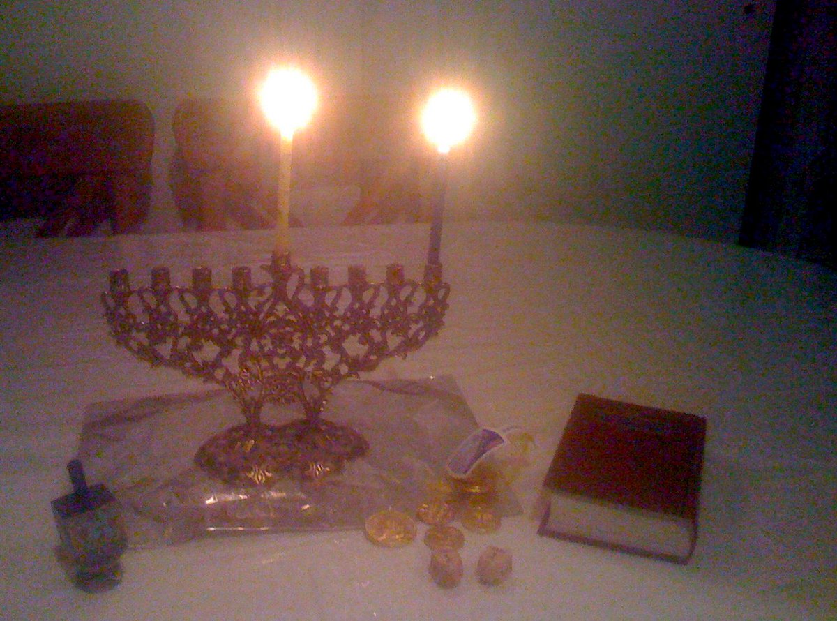 Happy Hanukkah. the light is growing brighter now.