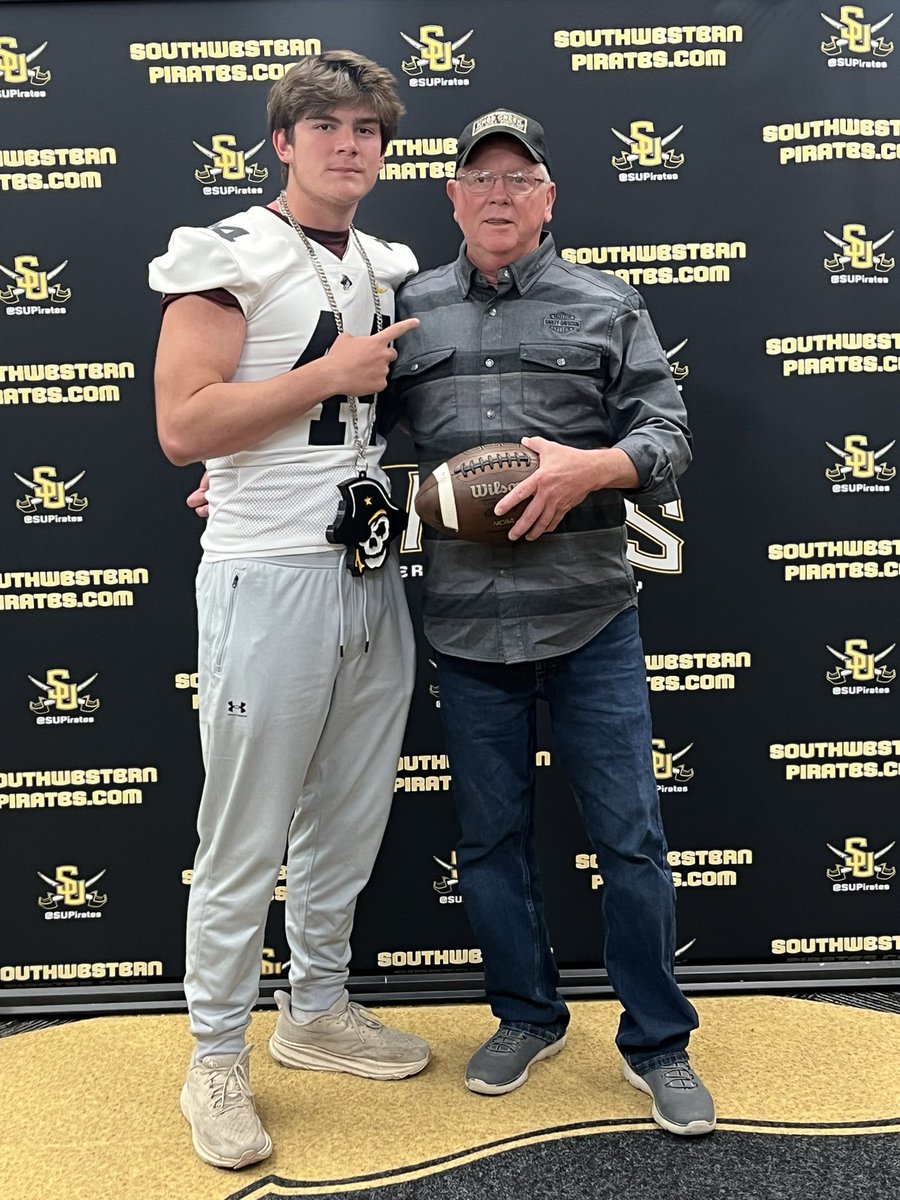 Houston Forester (@hforester52) on Twitter photo I had a great time on my official visit today at Southwestern!
<a href="/CoachJoeAustin/">Coach Joe Austin</a> <a href="/CoachBishopSU2/">Coach John Bishop</a> <a href="/CoachMcarr/">Matthew Carr</a> <a href="/coach_kriesel/">Coach Bill Kriesel</a> <a href="/CoachDroddy15/">Easton Droddy</a> <a href="/CoachCMILLS/">Chad Miller</a> I had a great time on my official visit today at Southwestern!
<a href="/CoachJoeAustin/">Coach Joe Austin</a> <a href="/CoachBishopSU2/">Coach John Bishop</a> <a href="/CoachMcarr/">Matthew Carr</a> <a href="/coach_kriesel/">Coach Bill Kriesel</a> <a href="/CoachDroddy15/">Easton Droddy</a> <a href="/CoachCMILLS/">Chad Miller</a>
