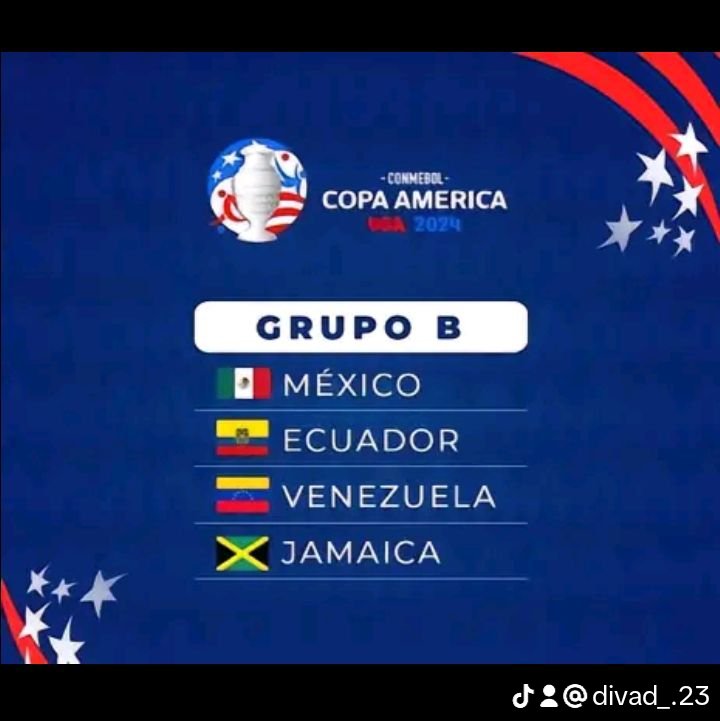 México y su grupo en la copa América sígueme porfa #CopaAmerica2024 #CopaAmericaEnDSPORTS #copaamerica #futbol #Mexico #futbolmexicano #LigaBBVAMX #ligamx #viralvideo #seleccionmexicana #MEXICO2024 #Mexicano