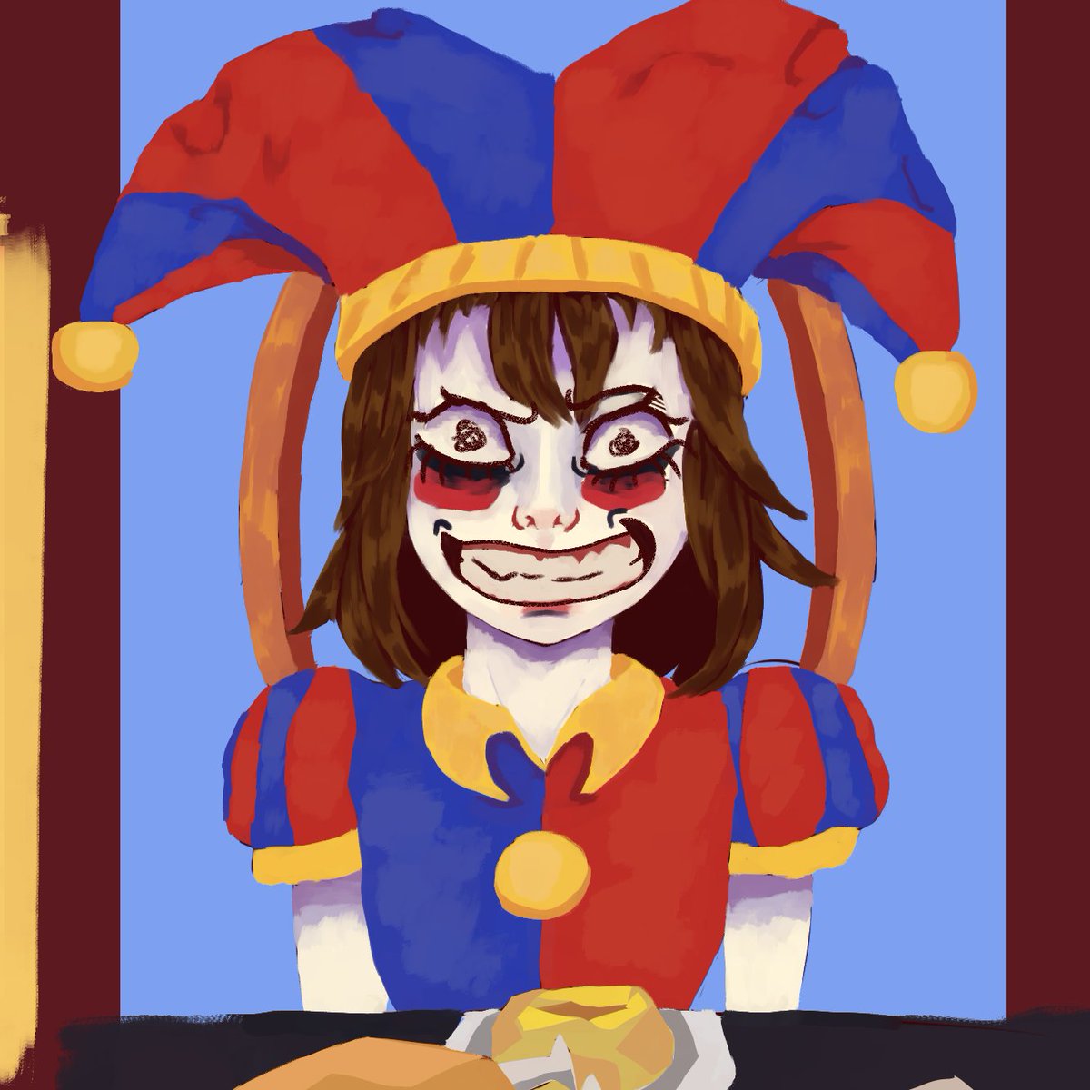 heavy_coconut_'s tweet photo. Small drawing of Pomni, I already wanted to draw more often, now that I'm on vacation I can dedicate more time to my social networks
.
.
.
#pomni #tadcfanart #pomnifanart #theamazingdigitalcircuspomni #pomnitadc #tadc #theamazingdigitalcircus #pomnitheamazingdigitalcircus https://t.co/RhZJmWyLLk