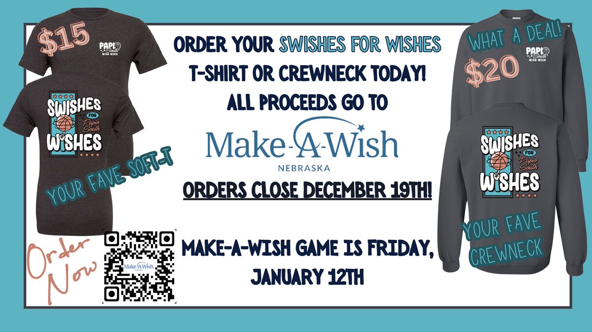 Order yours today!  stores.inksoft.com/pap_lv_south_s…

 <a href="/PLS_activities/">PLS Titan Activities</a> <a href="/MakeAWishNE/">Make-A-Wish Nebraska</a> <a href="/PLSHSTitans/">Papillion La Vista South High School</a> <a href="/PLSbasketball/">South Titan Basketball</a> <a href="/PLSouthGBB/">PLVS GBB</a> <a href="/PapioSouthStuCo/">Papio South Stu Co</a>