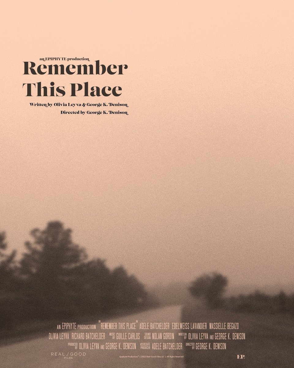 realgoodfilms's tweet photo. First teaser posters for Remember This Place. Official trailer arrives tomorrow. https://t.co/W0aZtWrw4J