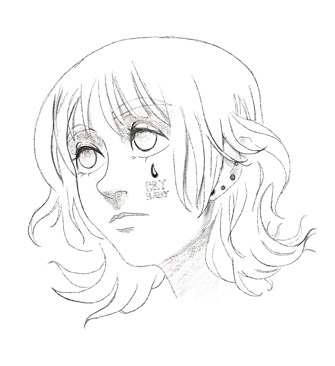 666_zaius's tweet photo. #sketch #facetattoo #manga #animegirl 😪 https://t.co/GN0cFsVLDw