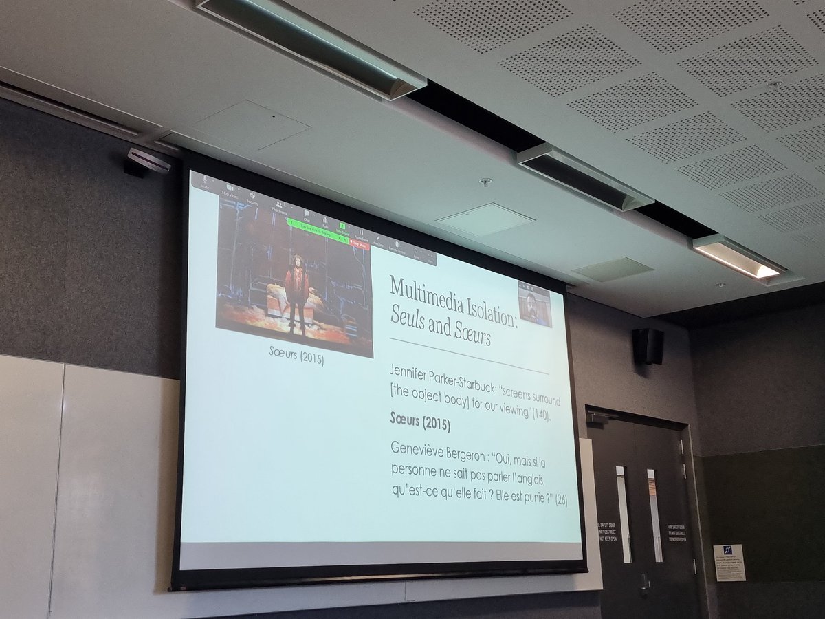 FrenchUsyd's tweet photo. Insightful panel this morning on Bodies in Theatre at #ASFS2023 with @n_strole, Althea Arguelles-Ling and Mahfoud Kecili! @AuFrenchStudies https://t.co/55oHWw1Zv4