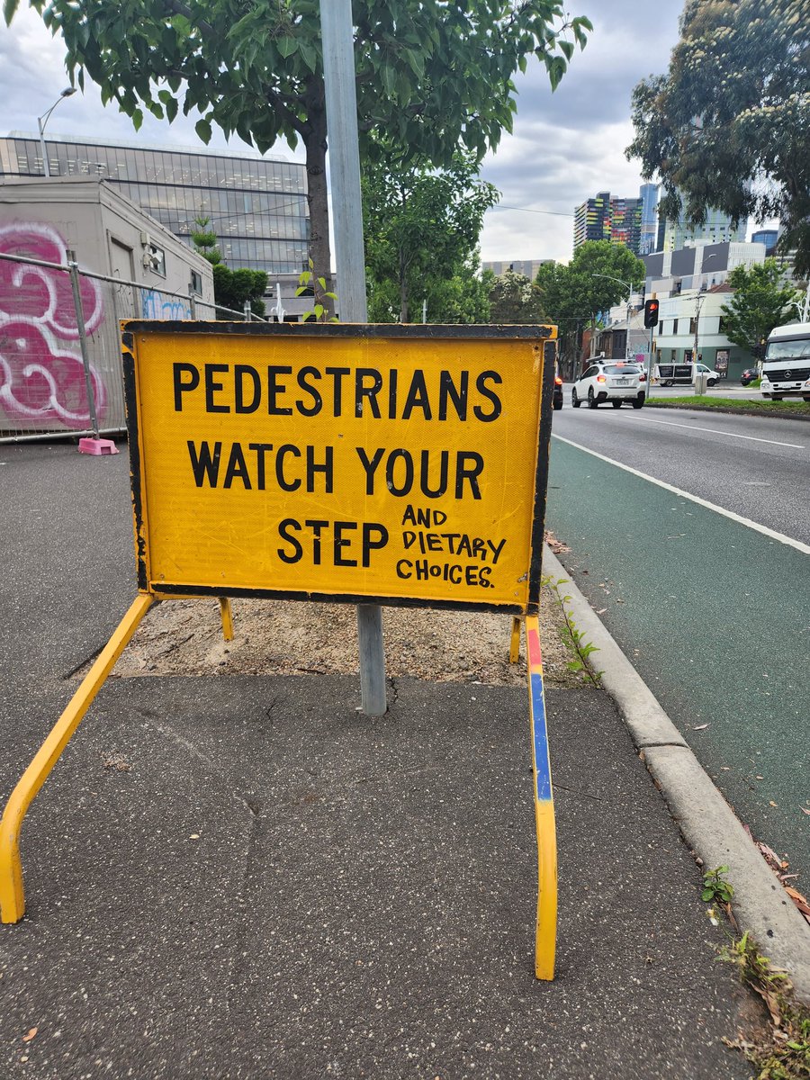Only in Melbourne.