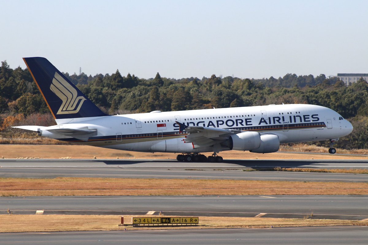 Aliceshin798's tweet image. 他にもAFカーゴ現行カラーやLD333やバティックB738MAXの通常塗装を初撮影できました☺️

　SQサンパチは約4年振りに見られました😅

#RJAA #成田空港