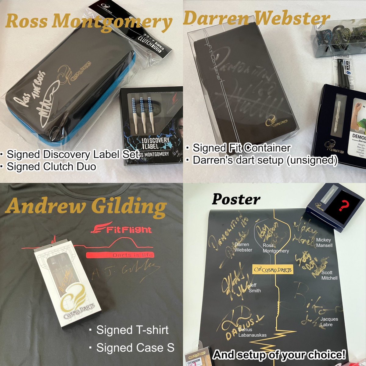 Cosmo Darts Global (@cosmodartsint) on Twitter photo 🎅Christmas Campaign🎄
Win all of the items in one of the photos!
Rules:
🎯Follow <a href="/CosmoDartsInt/">Cosmo Darts Global</a>
🎯RT this post with comment: What you want!
Ends 2023/12/10 (JST)
Best of luck!
#CosmoDarts #FitFlight #Giveaway 🎅Christmas Campaign🎄
Win all of the items in one of the photos!
Rules:
🎯Follow <a href="/CosmoDartsInt/">Cosmo Darts Global</a>
🎯RT this post with comment: What you want!
Ends 2023/12/10 (JST)
Best of luck!
#CosmoDarts #FitFlight #Giveaway