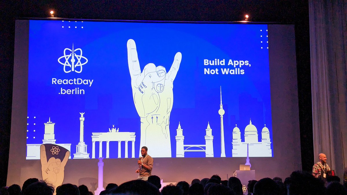 Excited for a full day of exploring react server components, open source trends, and discussions at #reactdayberlin 🚀👩‍💻 #react #opensource