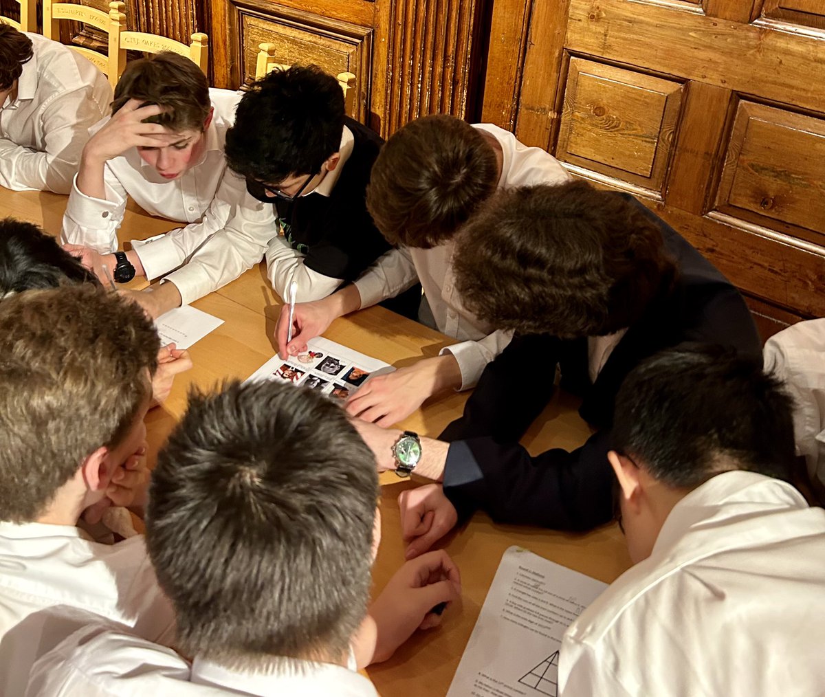 WinCollK's tweet image. And to Mr Reeve for putting together the battle of the tutor groups quiz.