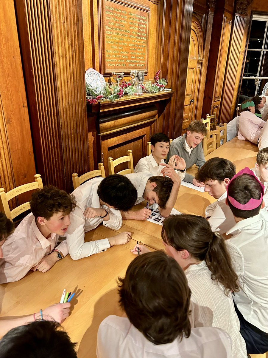 WinCollK's tweet image. And to Mr Reeve for putting together the battle of the tutor groups quiz.