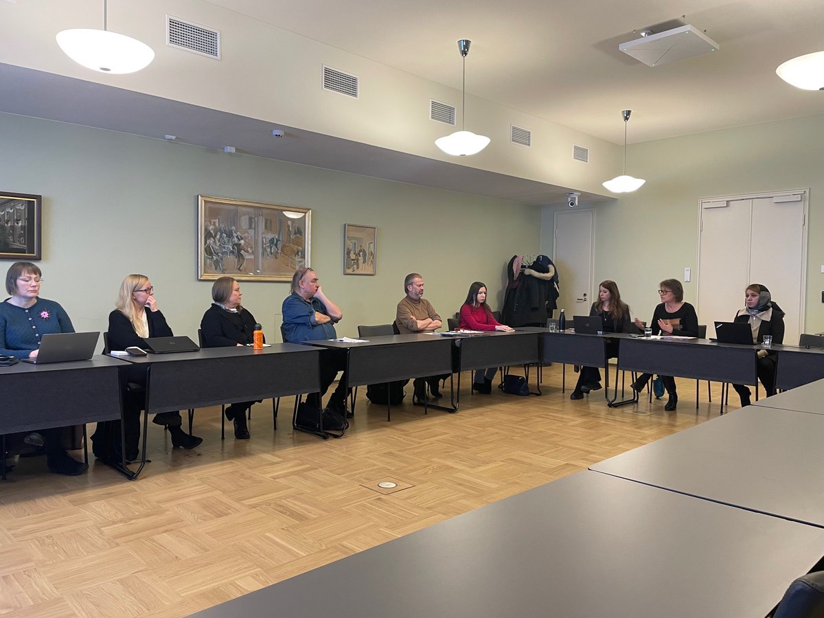 Finland_SAR's tweet photo. Privileged to host Karolina Catoni from SAR Sweden sharing perspectives in protecting threatened scholars. Join us later this afternoon (13:00 CET+1) at @tiedekulma for a public discussion of the same! Or tune in at: https://t.co/RUIS5aejVP #SARFDay2023 https://t.co/ad0LsfaIK8