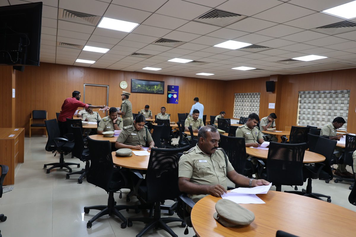 Aiwcrteofficial's tweet image. As part of the one-month certificate course for Forest Range Officer Trainees Module I (Conservation Ecology and Population Estimation) &amp;amp; Module II (Wildlife Management) assessment has been conducted on November 29, 2023. #assessment #exam #modules #ecology #populationestimation