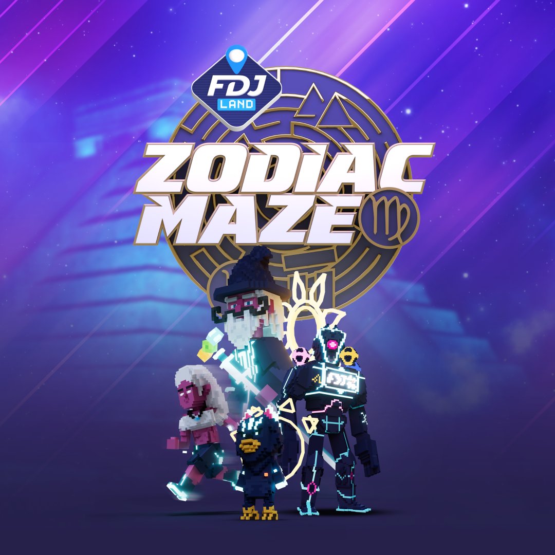 📢 Dive in right NOW!

The soft launch of FDJ Agora and FDJ Zodiac Maze is now live on <a href="/TheSandboxGame/">The Sandbox</a> 🚀