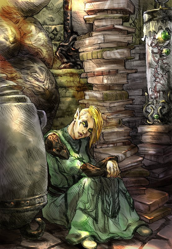 7LpreV8CTgfay2r's tweet image. -Leramil the Wise: Necrom- Color #ESOFam #ESO #ESO_JP #ElderScrolls