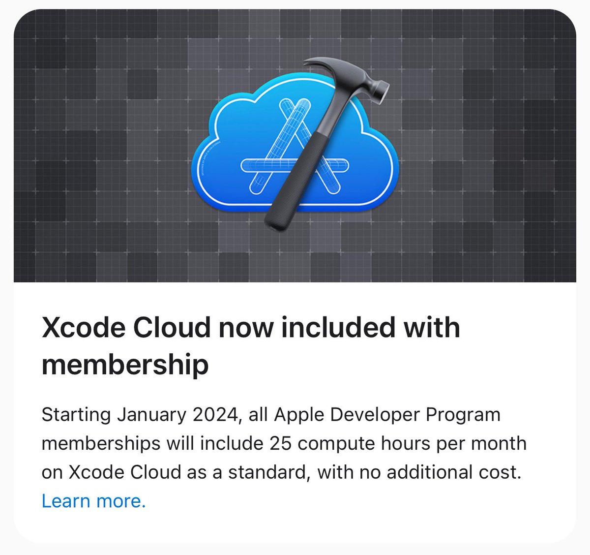 1998design's tweet image. 👏 #XcodeCloud is really useful and saves a lot of space for archives