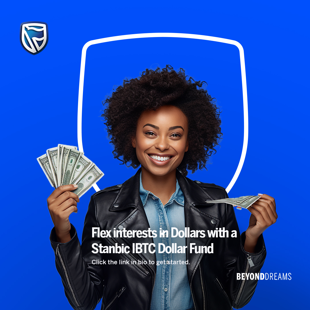 BeyondDreamsNG's tweet photo. It’s definitely a different feeling when you get your interests in dollars.
Start by clicking on the link on our bio to sign up for a Dollar Fund, and flex big time.
#Investment #Wealth #StanbicIBTCMobileApp #BeyondDreams #Dollar #Interest https://t.co/B5SeAY5Nng