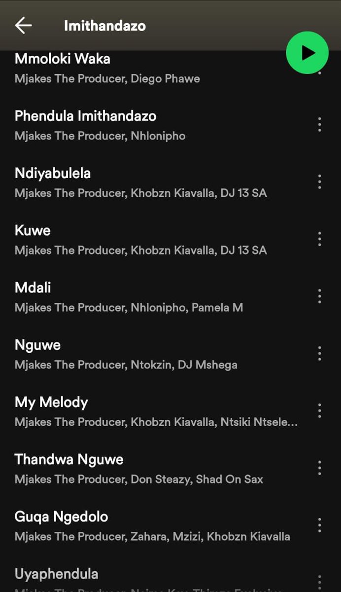 Like a Dj Khaled album, Mjakes the producer gave us the perfect features including Zahara🥵🥵😍👌 #Imithandazo Stream here open.spotify.com/album/0GyboSYt…