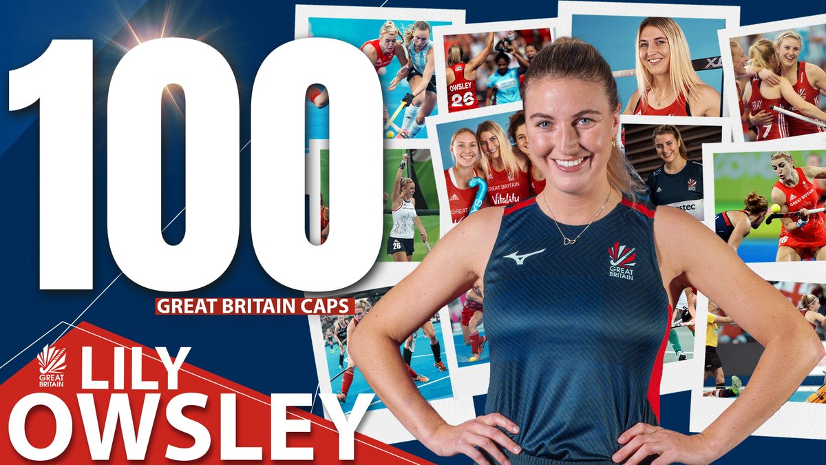 🤩 100 GB CAPS 🤩 

Amazing achievement reaching 100 caps for GB for Lily Owsley!

So many achievements and so many incredible memories!

Hard to keep up with how much Lily has achieved 🎉