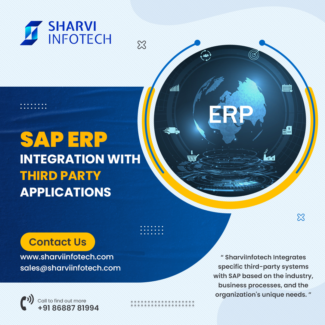 Integrating SAP S/4HANA with third-party applications allows the organization to optimize its investment in SAP S/4HANA by facilitating data interchange, automating business processes, and ensuring seamless system interaction.

#SAPCRM #SAPSCM #SAPWMS #SAPECM #SAPFICO #SAPS4HANA