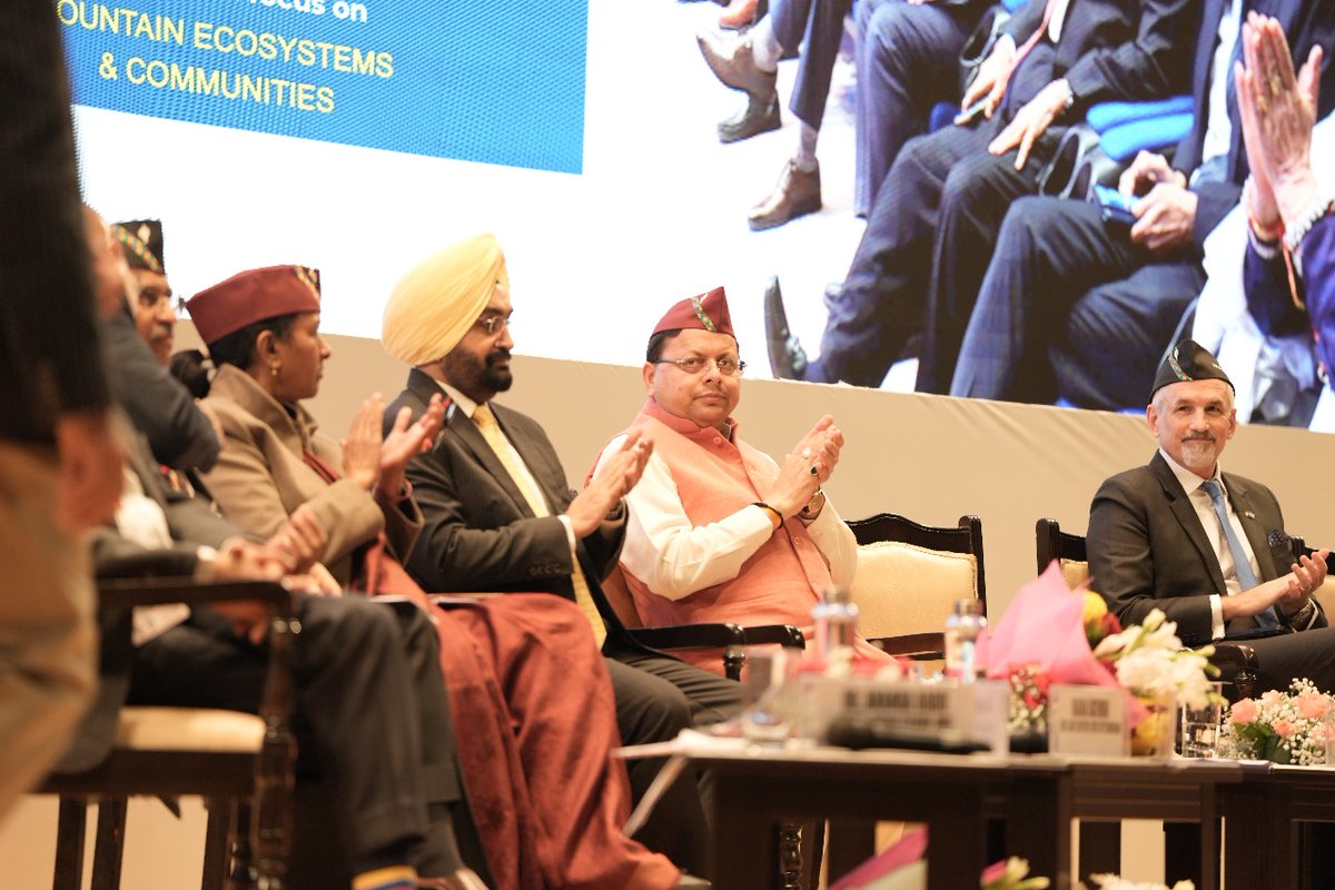 6WCDM2023's tweet image. Great minds collide as distinguished leaders engage in close conversation, shaping the future at the 6th World Congress on Disaster Management.

#resurgentuttarakhand #WCDM #6WCDM #RuralDevelopment #UNESCO #WorldBank #GlobalDevelopment #ClimateChange #ReshapingDisasterResponse