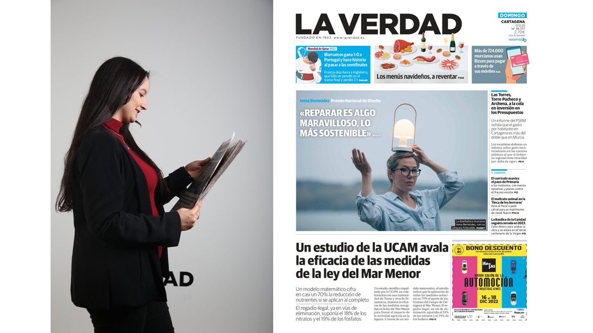 VIDEO | Yousra Takaroumt, periodista: "Los inmigrantes marroquíes estamos muy encasillados, no solo trabajamos en el campo o en las casas cuidando mujeres"
🗞️Yousra se formó en la <a href="/UMU/">Universidad Murcia</a>  y nos cuenta cómo llegó a publicar en portada de <a href="/laverdad_es/">laverdad_es</a> 👇🏾
islamenmurcia.blogspot.com/2023/12/yousra…