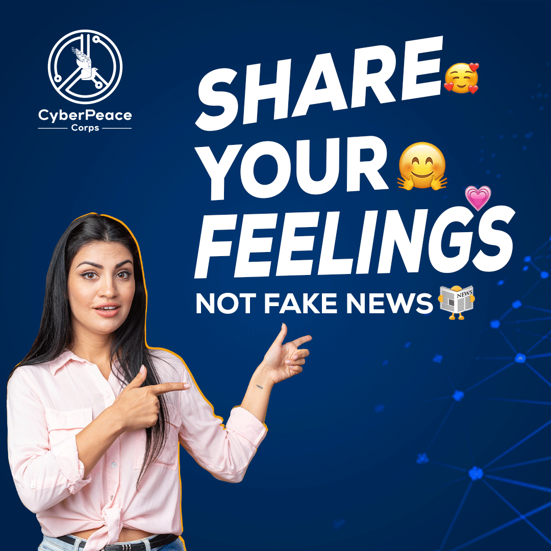 cyberpeacecorps's tweet photo. Be a Sharer, Not a Faker! ๐คณ๐ฌ
Let's turn our timelines into a celebration of genuine stories and good vibes only. ๐ค
#CyberPeaceโฎ๏ธ #CyberPeaceInitiative #CyberPeaceCorps #Misinformation #FakeNews #ShareWisely #DigitalResponsibility #Disinformation https://t.co/pukHNxM6q6