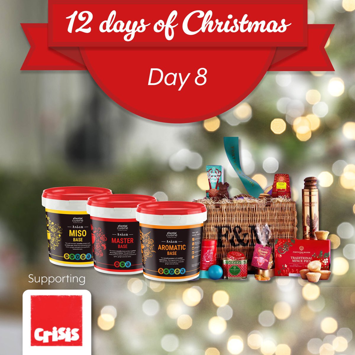 Essential Cuisine (@essentialcuisin) on Twitter photo DAY 8 IS LIVE πππ
Weβre giving you the chance to win a <a href="/Fortnums/">Fortnum & Mason</a> hamper plus our complete Asian range!
To find out how you can enter, head over to our Instagram (chef.essential)
Good luck! π
T&Cβs - lnkd.in/grG2_hRJ DAY 8 IS LIVE πππ
Weβre giving you the chance to win a <a href="/Fortnums/">Fortnum & Mason</a> hamper plus our complete Asian range!
To find out how you can enter, head over to our Instagram (chef.essential)
Good luck! π
T&Cβs - lnkd.in/grG2_hRJ