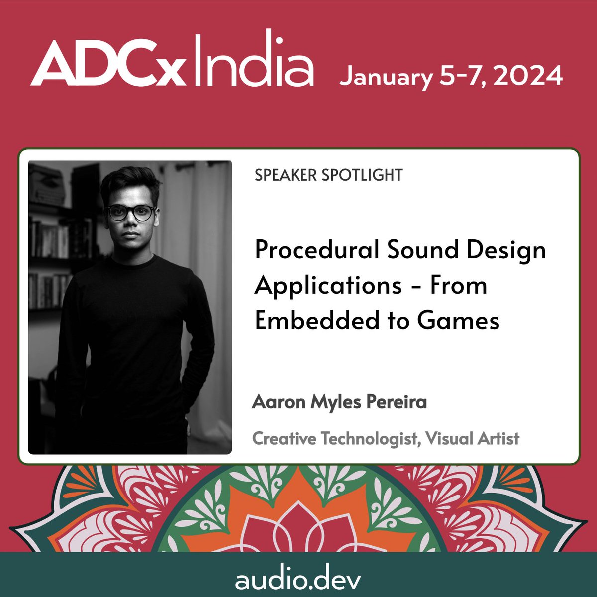 #ADCxIndia Speaker: Aaron Myles Pereira

Procedural Sound Design Applications - From Embedded to Games

Explore newfound possibilities in crafting realtime immersive and dynamic auditory experiences.

audio.dev/adcx-india-24/

#audio #developer #programmer #gameaudio #sounddesign