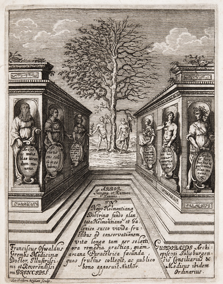 Heute vor 400 Jahren wurde der Salzburger Stadtarzt Franz Oswald von Grembs (1623–1658) geboren. Anhand der Theorien des flämischen Arztes und Naturforschers Johan Baptista van Helmont publizierte er ein Werk, das sich u.a. der #Pest und der #Syphilis widmete.