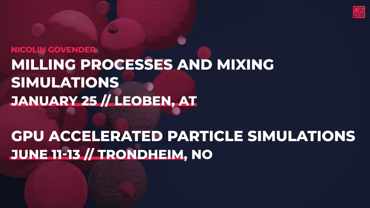 Prof. Govender presents two keynotes in 2024. At CAE Conference (AT, Jan 25), he explores Milling Processes and Mixing Simulations. Join him at CFD Conference (NOR, June 11-13) for GPU Accelerated Particle Simulations insights. Don't miss it! #MillingProcesses #ParticleSimulation