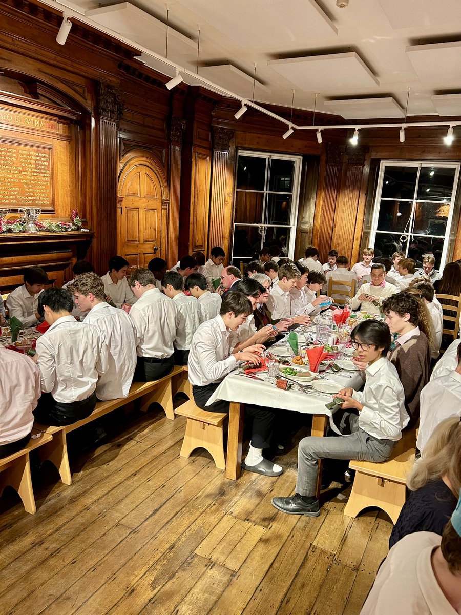WinCollK's tweet image. Christmas supper 2023.