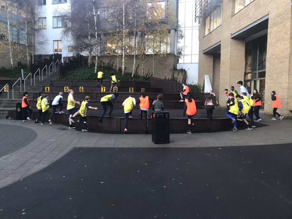 1mile, 800m,400m pyramid followed by plyometrics these students are so dedicated!!