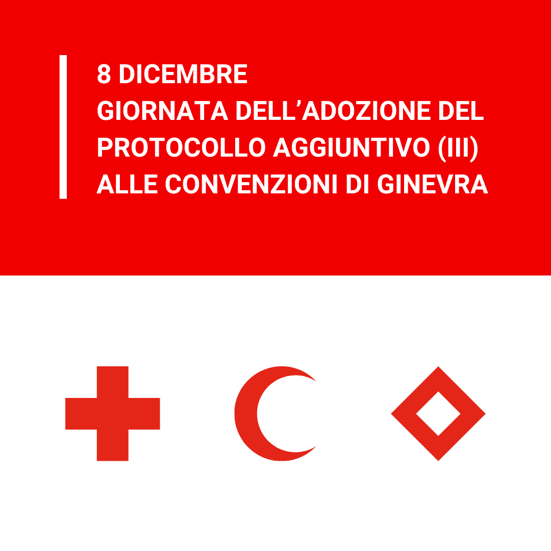 crocerossa's tweet photo. 📍Oggi è l’8 Dicembre, Giornata dell’adozione del Protocollo aggiuntivo (III) alle Convenzioni di Ginevra che 18 anni fa istituiva un ulteriore emblema distintivo, il cristallo rosso.
@RedCrossUkraine #ProtectEmblems #TuteladellEmblema https://t.co/4gThO2LEV6