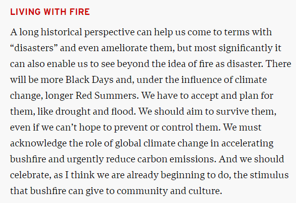 Tom Griffiths on bushfires and Australia's shift "into a new Fire Age" <a href="/tomrgriffiths/">Tom Griffiths</a>