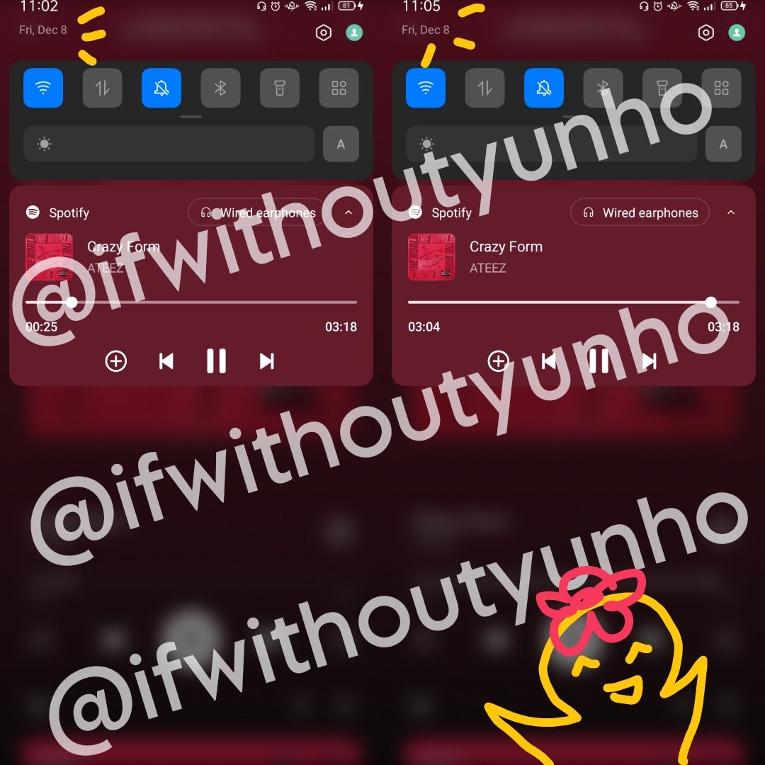 ifwithoutyunho's tweet photo. Spotify Streaming Thread 🐝

231208 - 11:00 PH Time / 12:00 KST

#ATEEZ #에이티즈 #WILL #미친폼 #Crazy_Form #Kick_that_drum https://t.co/15PicwN0by
