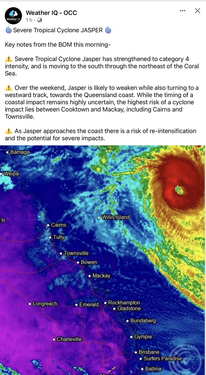 Staying cool, but seriously, a cyclone when I'm set to fly out next Thursday from Townsville? Not the ideal send-off vibe ! 🌀✈️ #TravelDrama #CycloneSeason

<a href="/Pamela1Vh/">PamelaCorals.tez.eth🏴‍☠️</a> <a href="/VHorizonArt/">VirtualHorizon Art & Tezos Baker</a>
