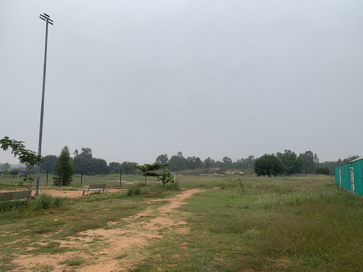 Recently, Ashrith Kumar, a young biologist at <a href="/azimpremjiuniv/">Azim Premji University</a> took me and <a href="/megh_ana8/">Meghana</a> to see the campus greenhouse facility. Situated in the open grounds behind the buildings, it's easy to forget the concrete jungle just feet away (if you ignore the 40-storey tower peeking out🙈)