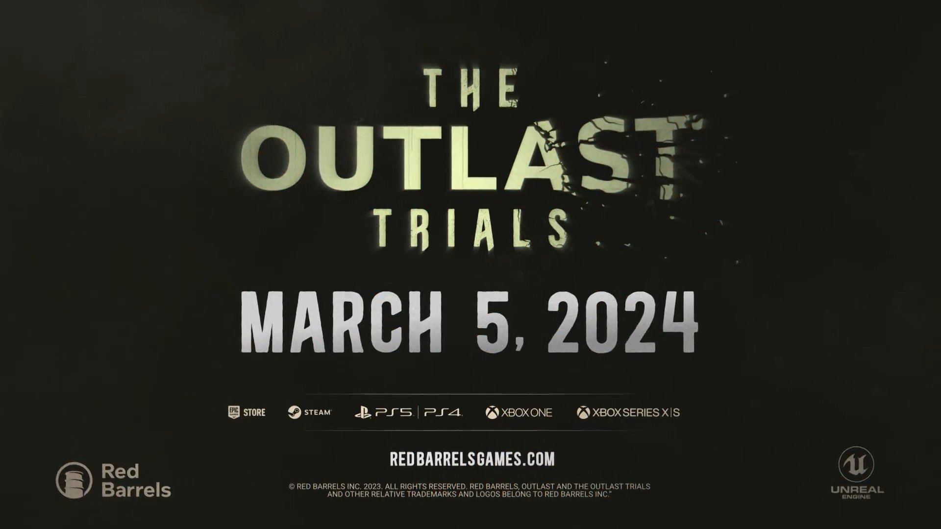 The Outlast Trials Is Still Coming To PS5 & PS4 In Early 2024, Confirms Red  Barrels - PlayStation Universe