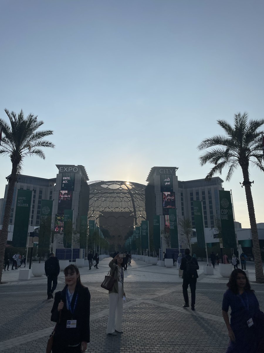 Last morning at #COP28 looking forward to meeting w/ <a href="/NYUAbuDhabi/">NYU Abu Dhabi</a> Vice Chancellor Westermann <a href="/stonybrooku/">Stony Brook University</a> President McInnis <a href="/SBUPrez/">Andrea Goldsmith</a> Two exceptional leaders for Higher Ed’s global climate action <a href="/LeadOnClimate/">Second Nature</a>