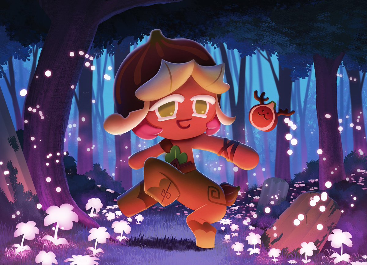 쿠키런 브레이버스 무화과맛 쿠키 일러스트 참여했습니다!