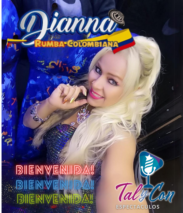 talentostalycon's tweet photo. Nos complace anunciar la integración de DIANNA Y SU RUMBA COLOMBIANA a nuestro esfuerzo por llevar a las empresas esparcimiento y experiencias memorables de alta calidad.
¡Gracias Dianna por confiar en Talentos Tal y Con!. https://t.co/UXLGamRiQf
