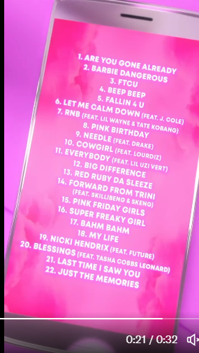 Luvumore_Minaj's tweet photo. There it is Barbz...
I love you @NICKIMINAJ
follow me please 🫶👑🎀🦄
ilysm
Happy Birthday
#PinkFriday2
#PinkFriday2Takeover
#PinkFriday2Tracklist
#PinkBirthday
#GagCity https://t.co/rtLovZhABW