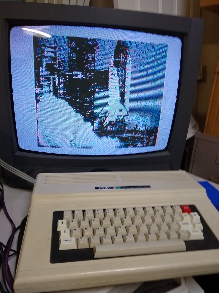 Rondelvo's tweet image. Used my DS-69a on my Color Computer 2 (Digitizer) This was amazing back in the day!!!
#colorcomputer #coco #tandy #RadioShack #tandyandradioshackvintage #8bit #coco3 #ronsgarage #thecoconation