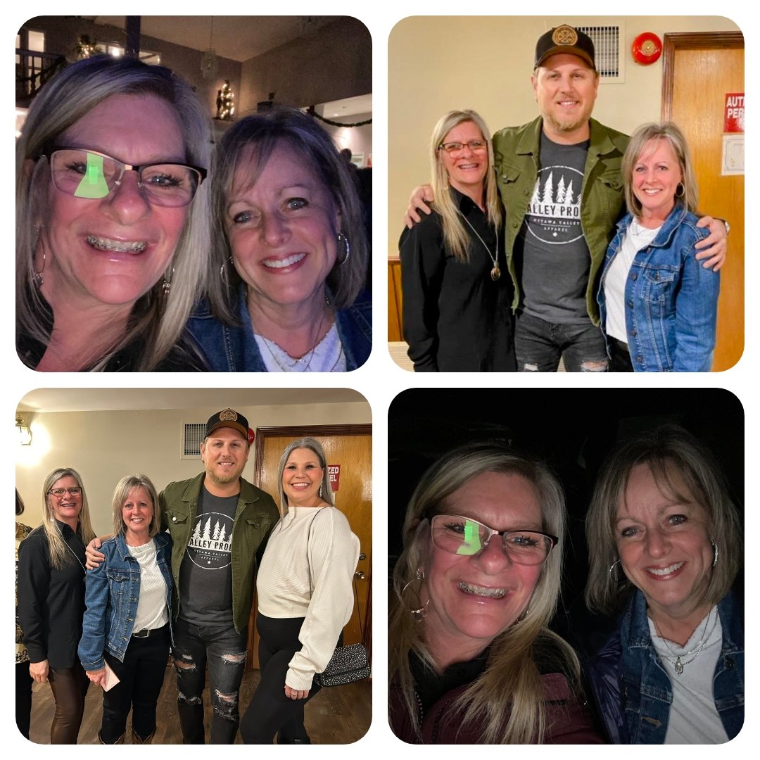 A great evening with my friend enjoying the country music of @jasonblaine Thanks to @AlgonquinPEM for sponsoring the event! And thanks to Jason for giving so much back to our local charities! 👢🎵🎶👏🤠
