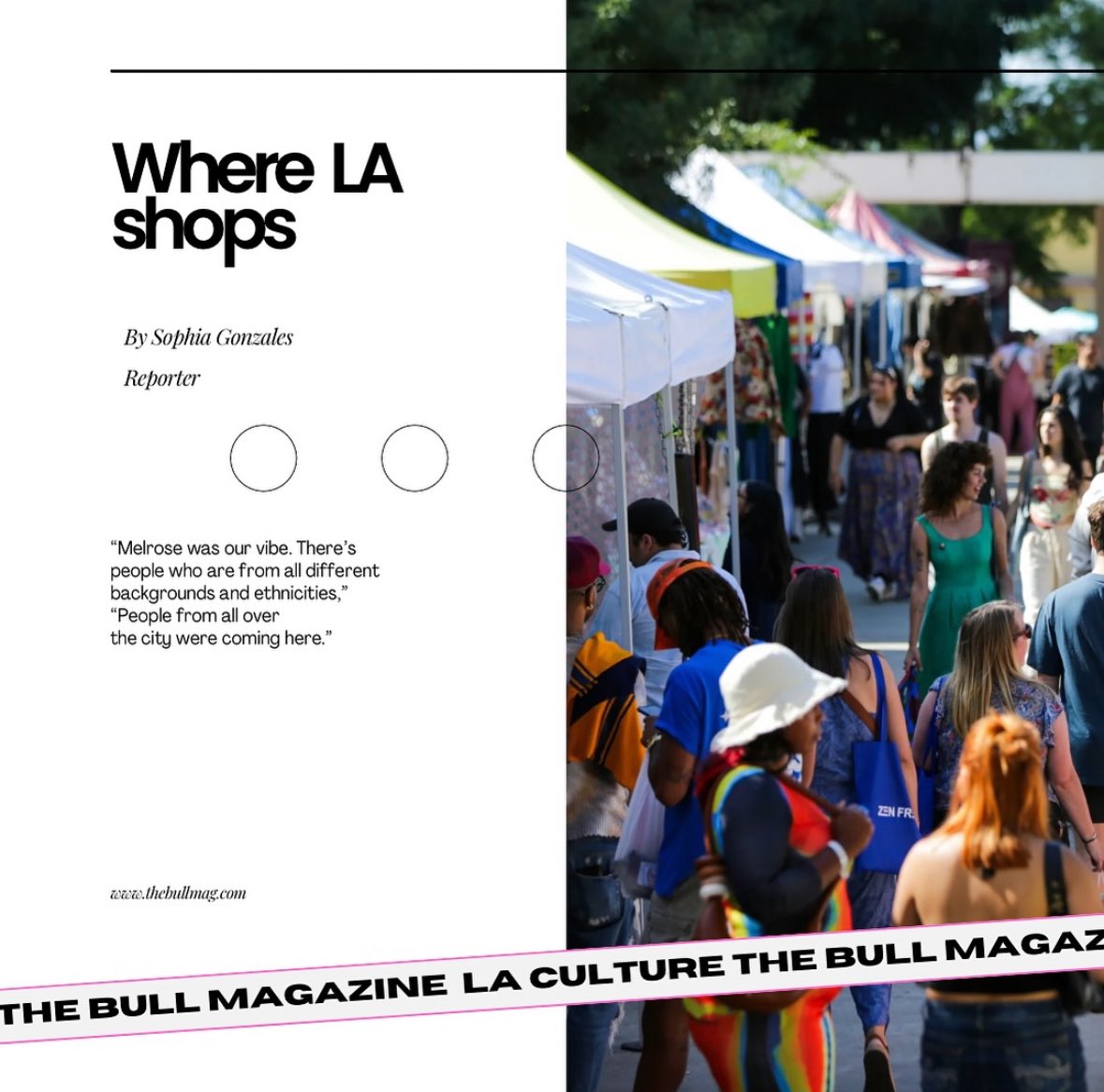 Check out Sophia Gonzalez’s story about “Melrose Avenue” at the Bull Magazine website. Read more here👇 

thebullmag.com/where-la-shops/

📸 by: <a href="/benjaminshanson/">Benjamin Hanson</a> &amp; Sophia Gonzalez

#laculture #melrose #losangeles #melroseavenue #streetfashion
