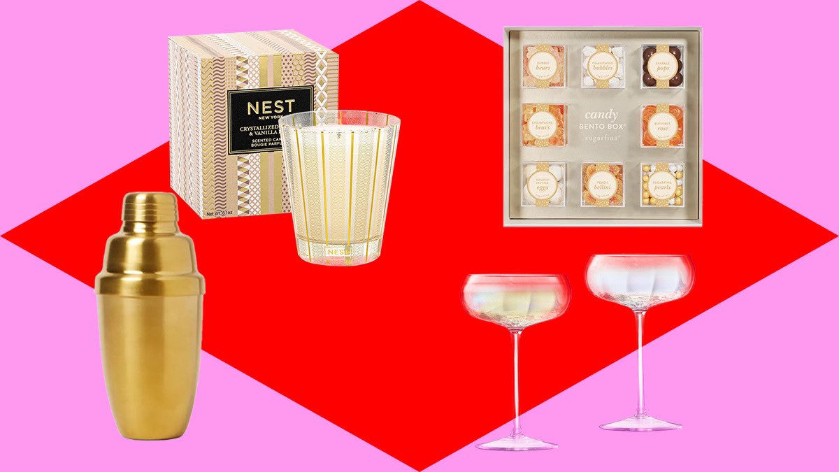 🥂GIVEAWAY DAY 5🥂 Today’s curated set from @bloomingdales includes: NEST New York Candle, Sugarfina Bento Box, Farmhouse Pottery Cocktail Shaker and LSA Champagne Saucers
To enter:
-Follow <a href="/Rakuten/">Rakuten</a> on X
-Retweet this post
-Tag up to 5 friends in the replies (1 reply = 1 entry)