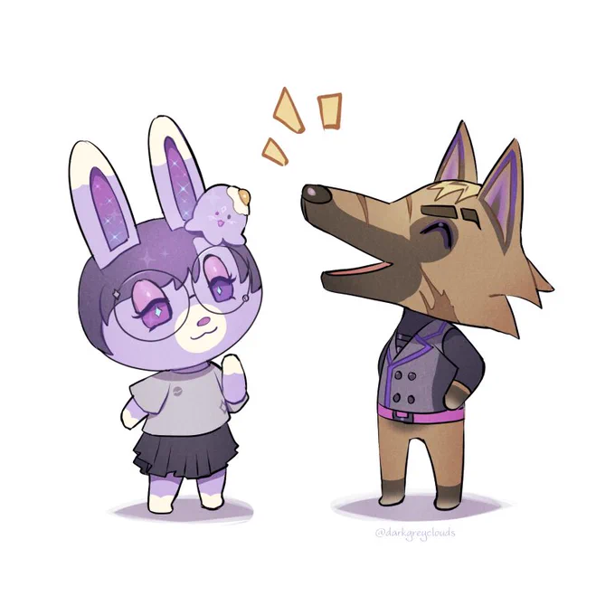 Villagers I'd want on my island~ #psycrow #VioletAtelier #Vantalism