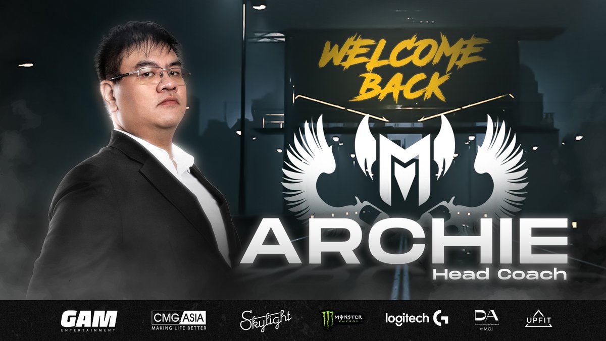 [OFFICIAL ANNOUNCEMENT] Welcome Archie back to GAM Esports as the Head Coach. #GAMTIME #RiseAsOne